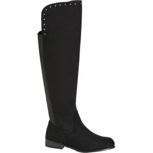 City Chic Women’s Cali Knee High Boot(Black)