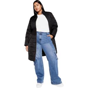 City Chic Women’s Nova Puffer Jacket(Black)