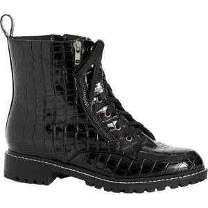 City Chic Women’s WIDE FIT Birdie Ankle Boot, Black(Black)