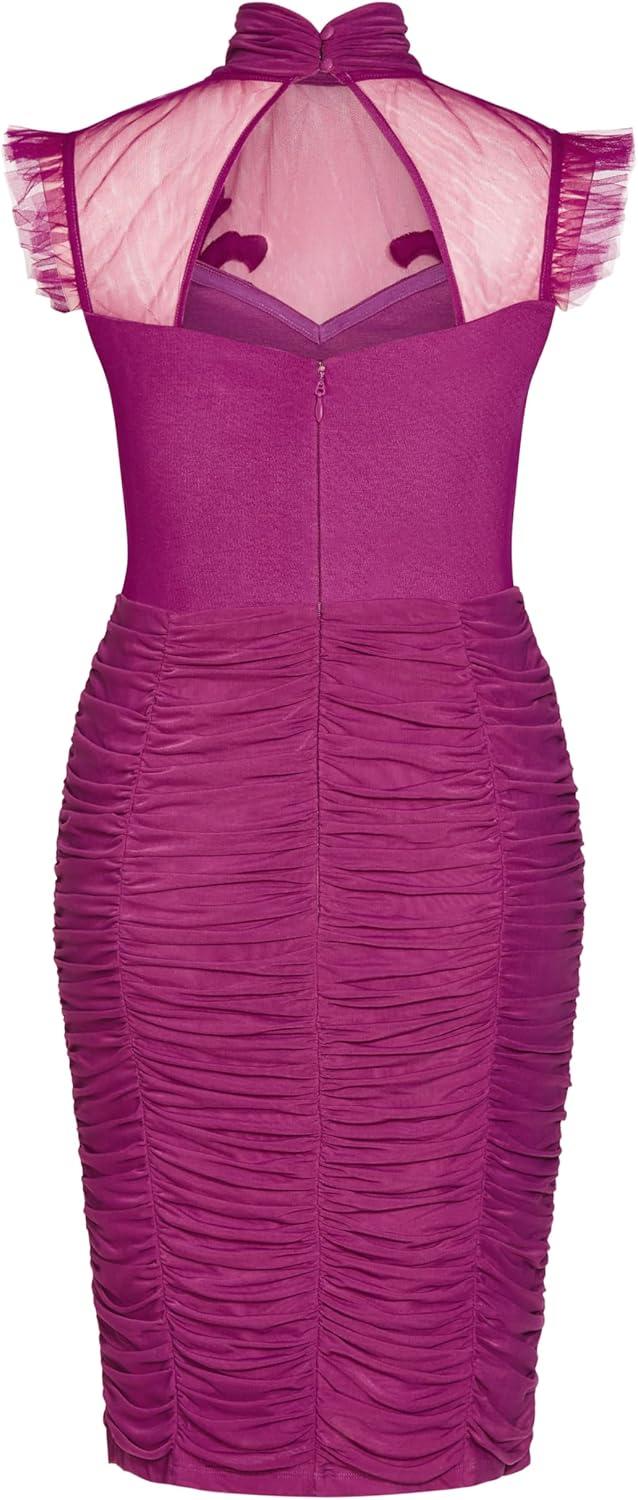 image:imageCity Chic Womens DressRebeccaMagenta
