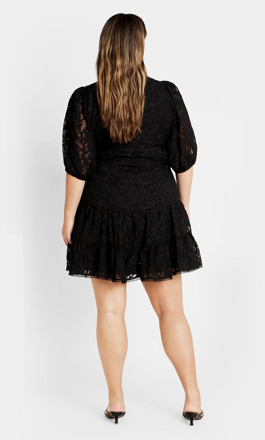 image:imageCity Chic Plus Size Dress Chrissa DressBlack