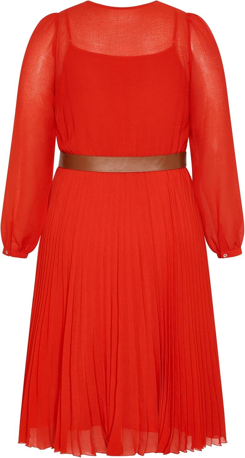 image:imageCity Chic Womens Plus Size Dress Precious PleatTigerlily