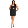 image:imageCity Chic Womens Plus Size Baylee DressBlack