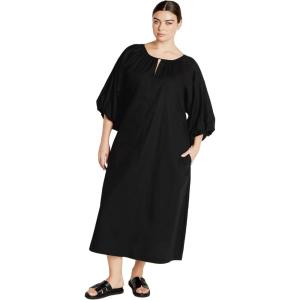 City Chic Plus Size Dress MIDI Jamie(Black)