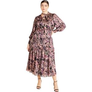 City Chic Women’s City Chic Plus Size Maxi Suzanne(Vintage Paisley)