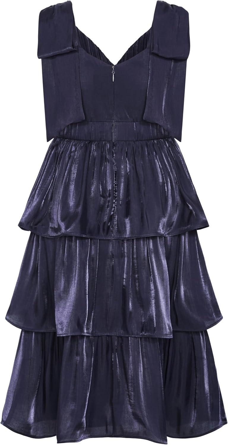 image:imageCity Chic Womens Plus Size Cocktail Dress Betty Bow MidiNavy