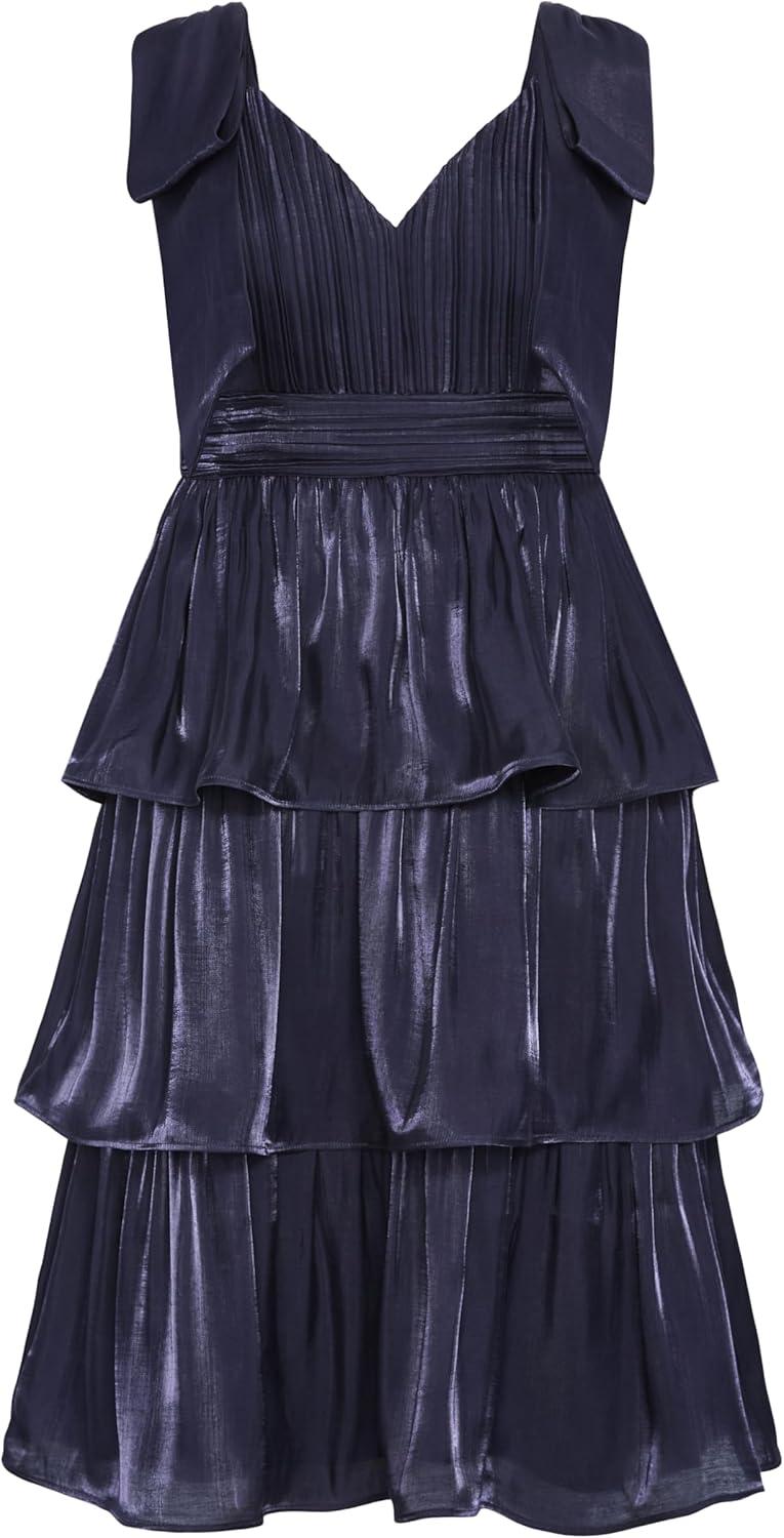image:imageCity Chic Womens Plus Size Cocktail Dress Betty Bow MidiNavy