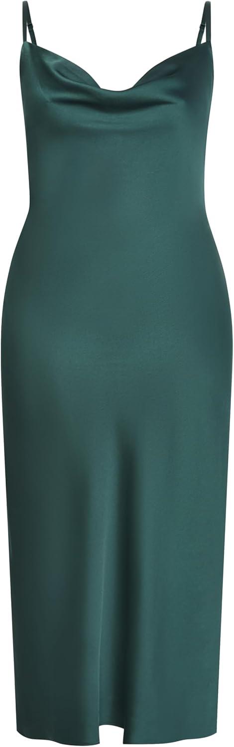 image:imageCity Chic Womens Plus Size Cocktail Dress Satin SlipForest