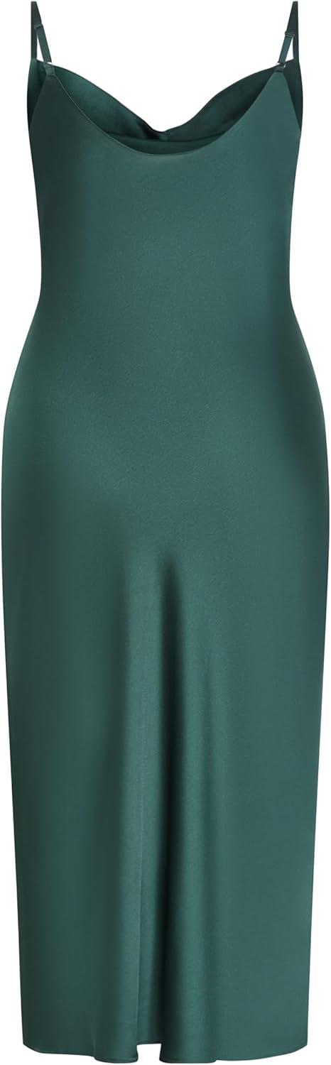 image:imageCity Chic Womens Plus Size Cocktail Dress Satin SlipForest