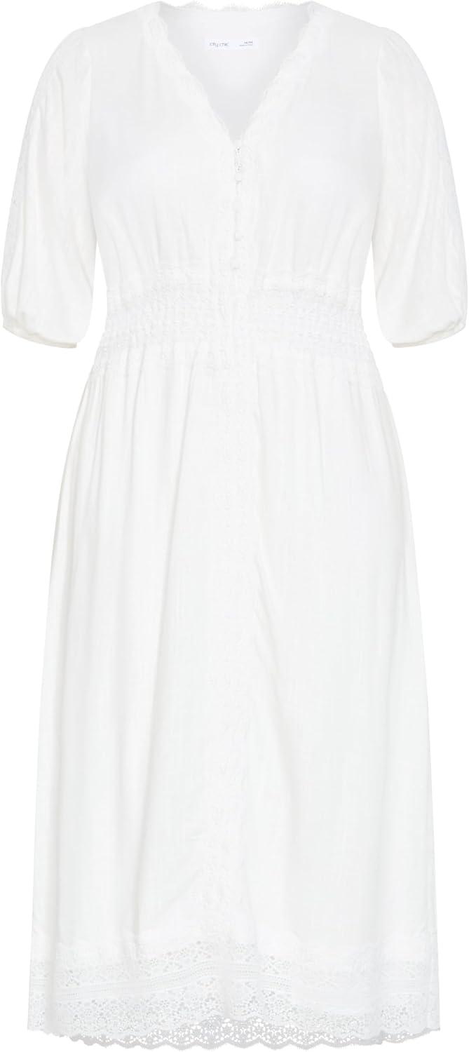 image:imageCity Chic Womens Plus Size Dress Belle V Neck MidiIvory