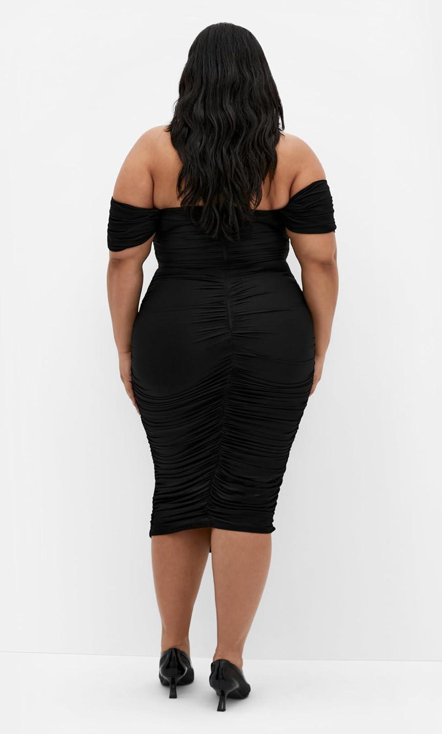 image:imageCity Chic Womens Plus Size Dress JazminBlack