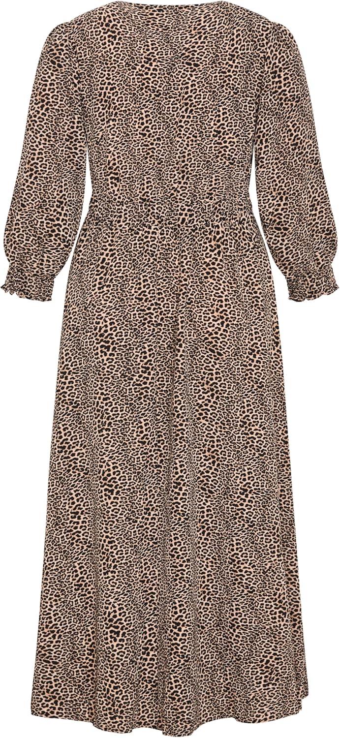 image:imageCity Chic Womens Plus Size Dress Jessie Print MaxiCheetah