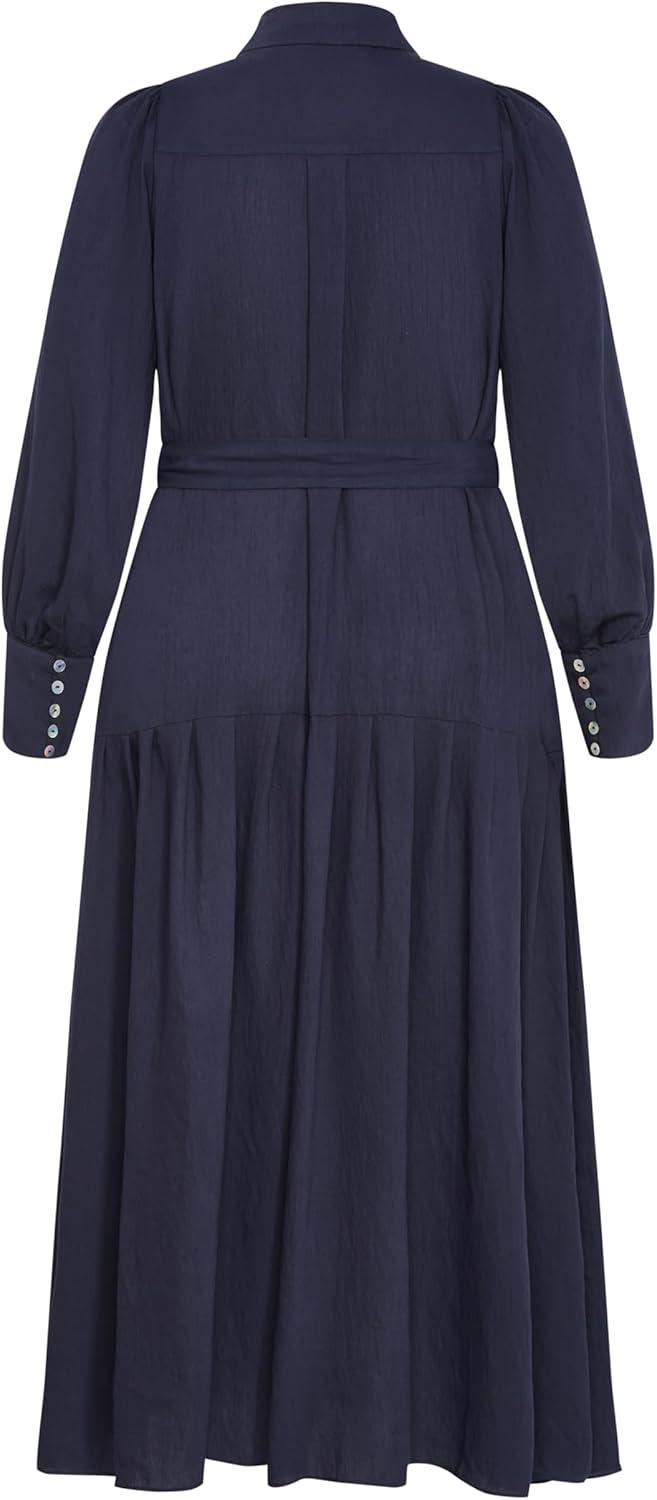 image:imageCity Chic Womens Plus Size Dress RomieNavy