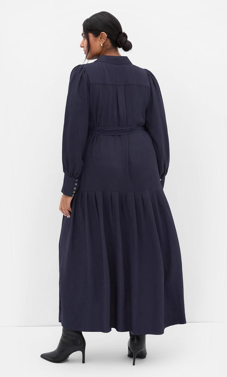 image:imageCity Chic Womens Plus Size Dress RomieNavy