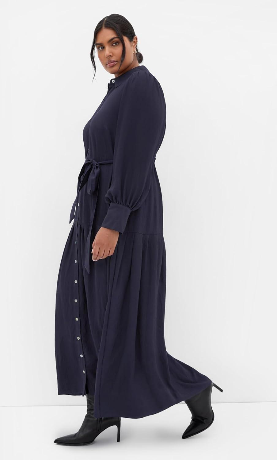 image:imageCity Chic Womens Plus Size Dress RomieNavy