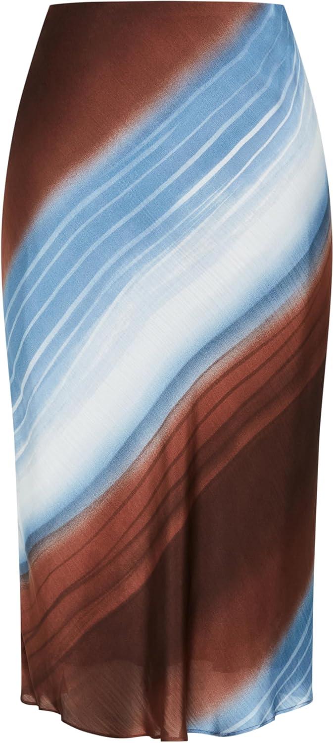 image:imageCity Chic Womens Plus Size Skirt Levitate PrintLevitate