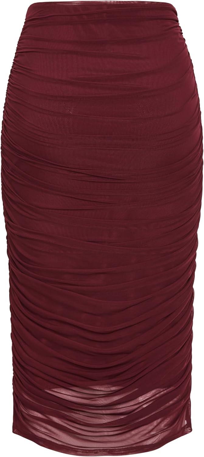 image:imageCity Chic Womens Plus Size Skirt LiviaChoc Cherry