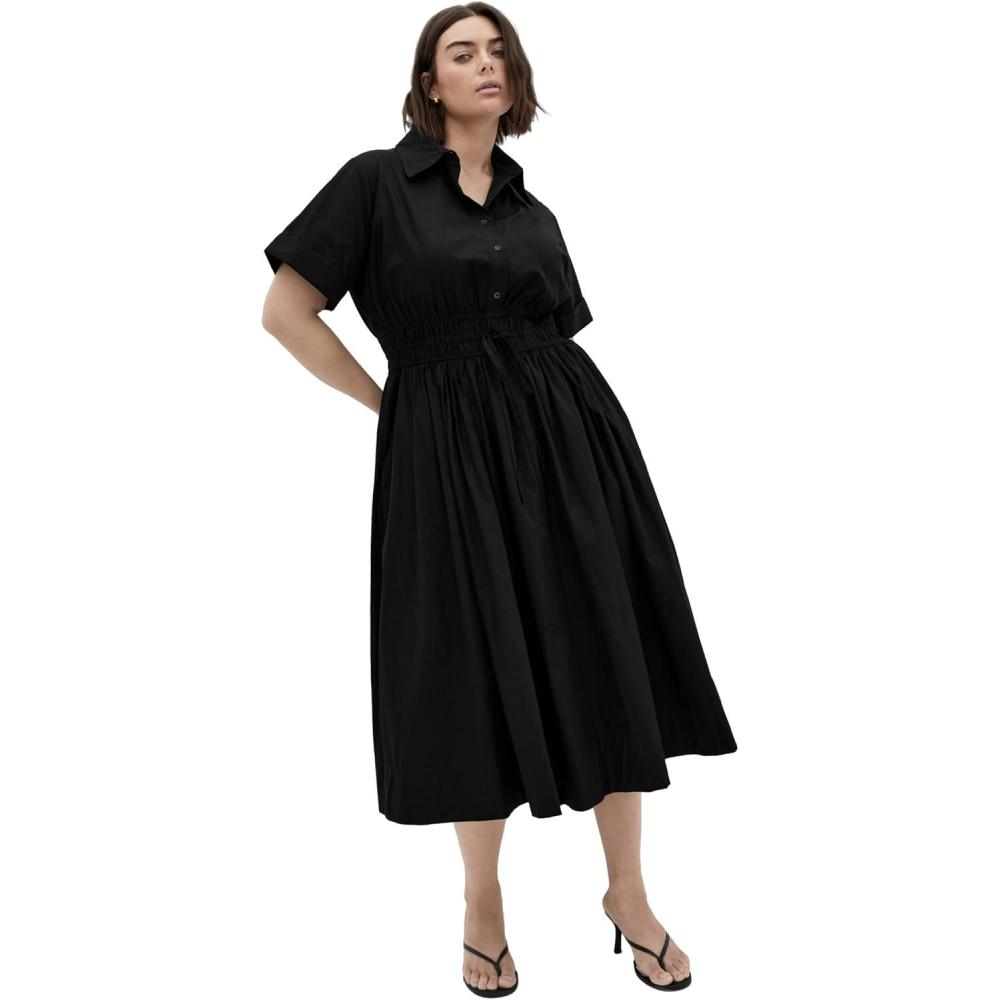 image:imageCity Chic Womens Plus Size Dress Lana ShirtBlack