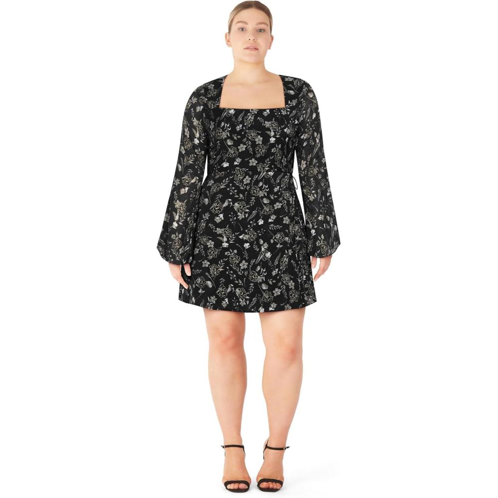 image:imageCity Chic Womens Plus Size Dress  NayeliBlack Print