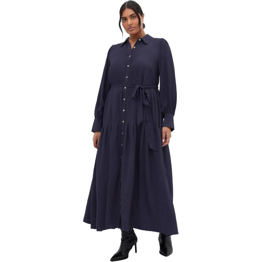 image:imageCity Chic Womens Plus Size Dress  RomieNavy