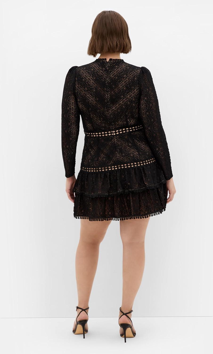 image:imageCity Chic Womens Dress Gabriella LaceBlack