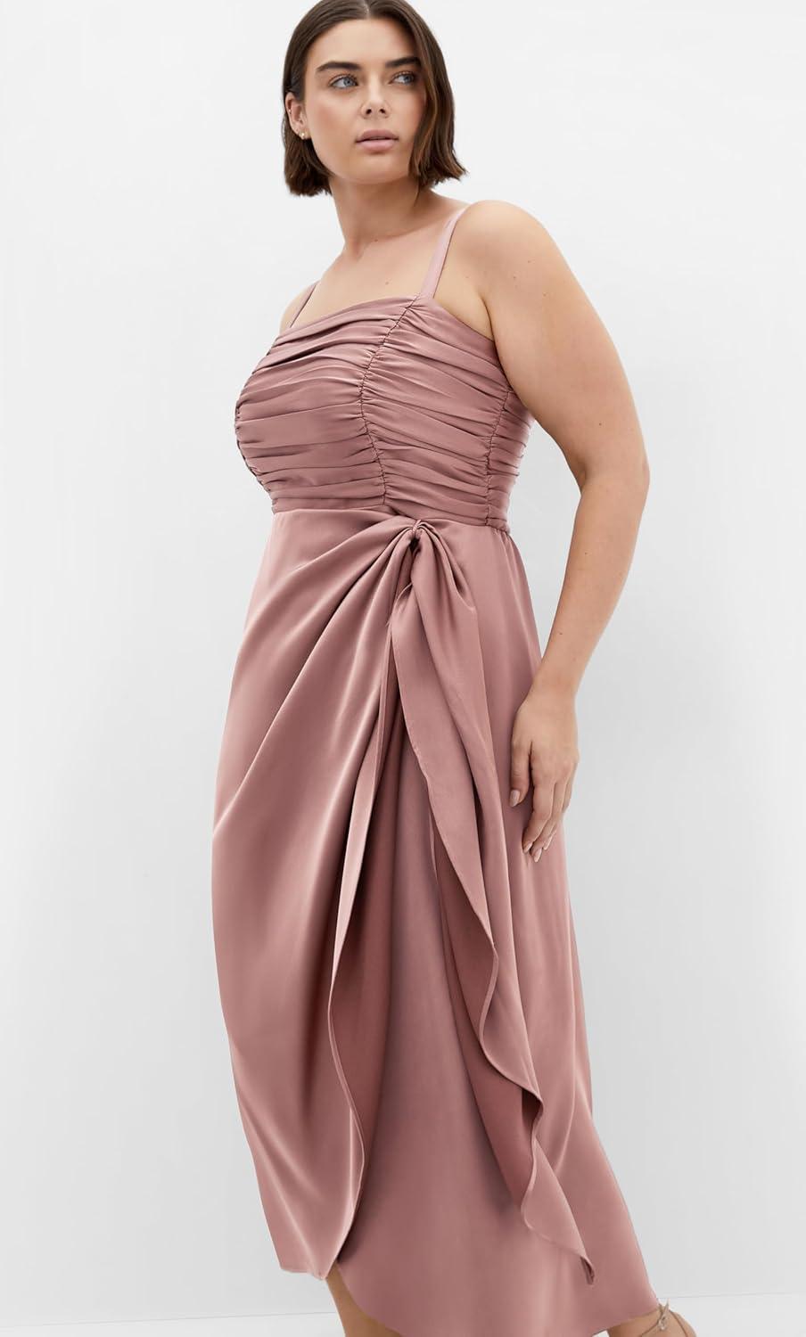 image:imageCity Chic Womens Plus Size Cocktail Dress AniaAntique Rose