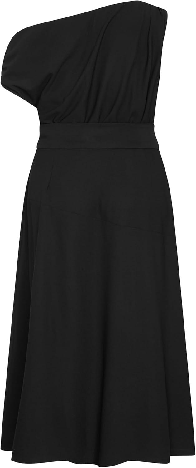 image:imageCity Chic Womens Plus Size Dress Kate Off Shoulder MidiBlack