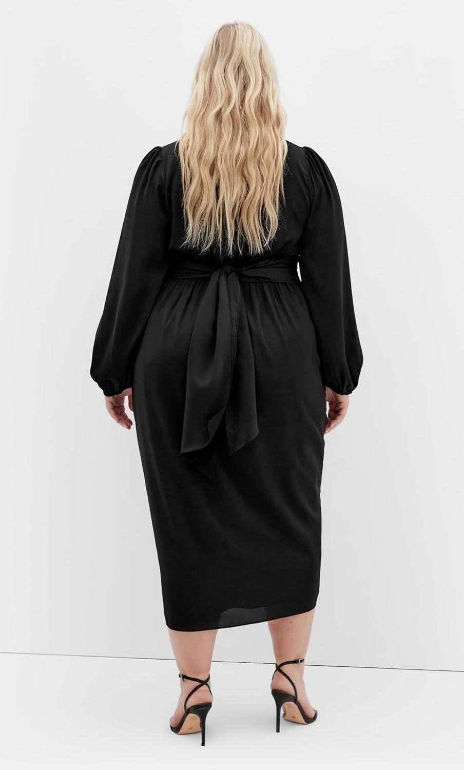 image:imageCity Chic Womens Plus Size Dress LiannaBlack
