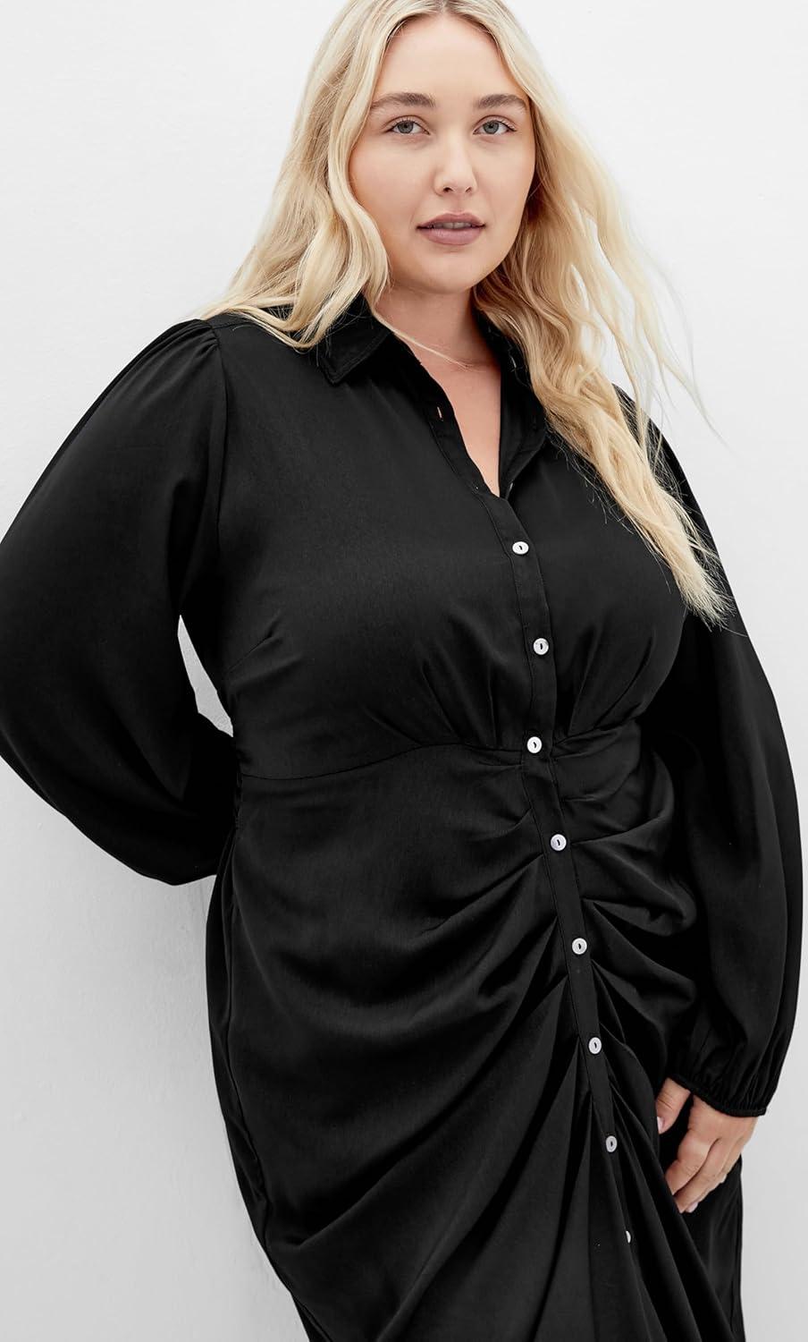 image:imageCity Chic Womens Plus Size Dress LiannaBlack