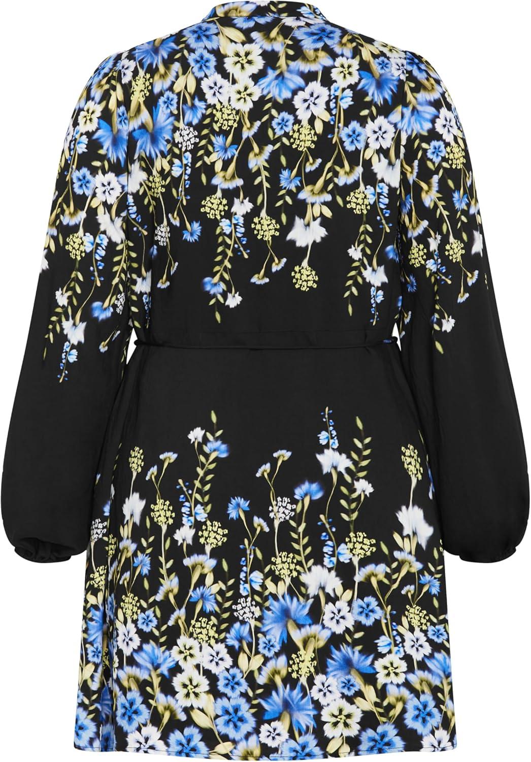 image:imageCity Chic Womens Plus Size Dress LillianaMeadow Black