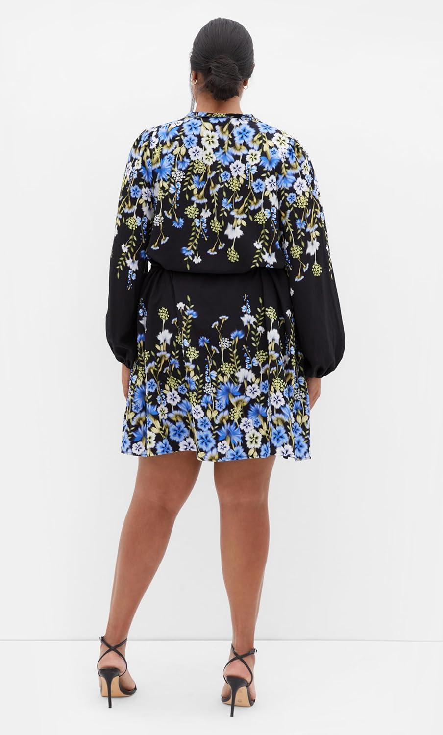 image:imageCity Chic Womens Plus Size Dress LillianaMeadow Black