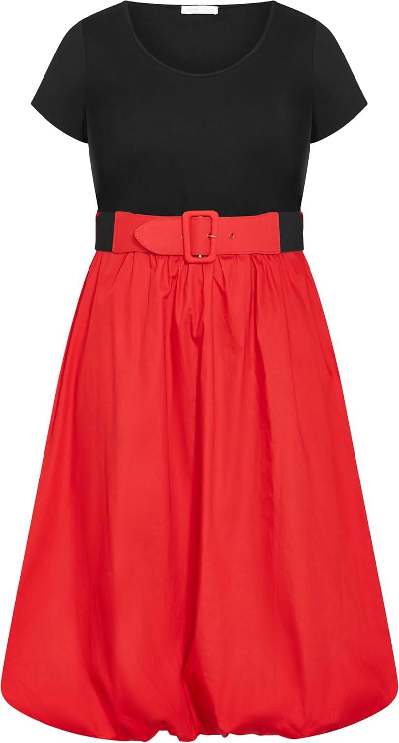 image:imageCity Chic Womens Plus Size Dress Paris LoveSexy Red