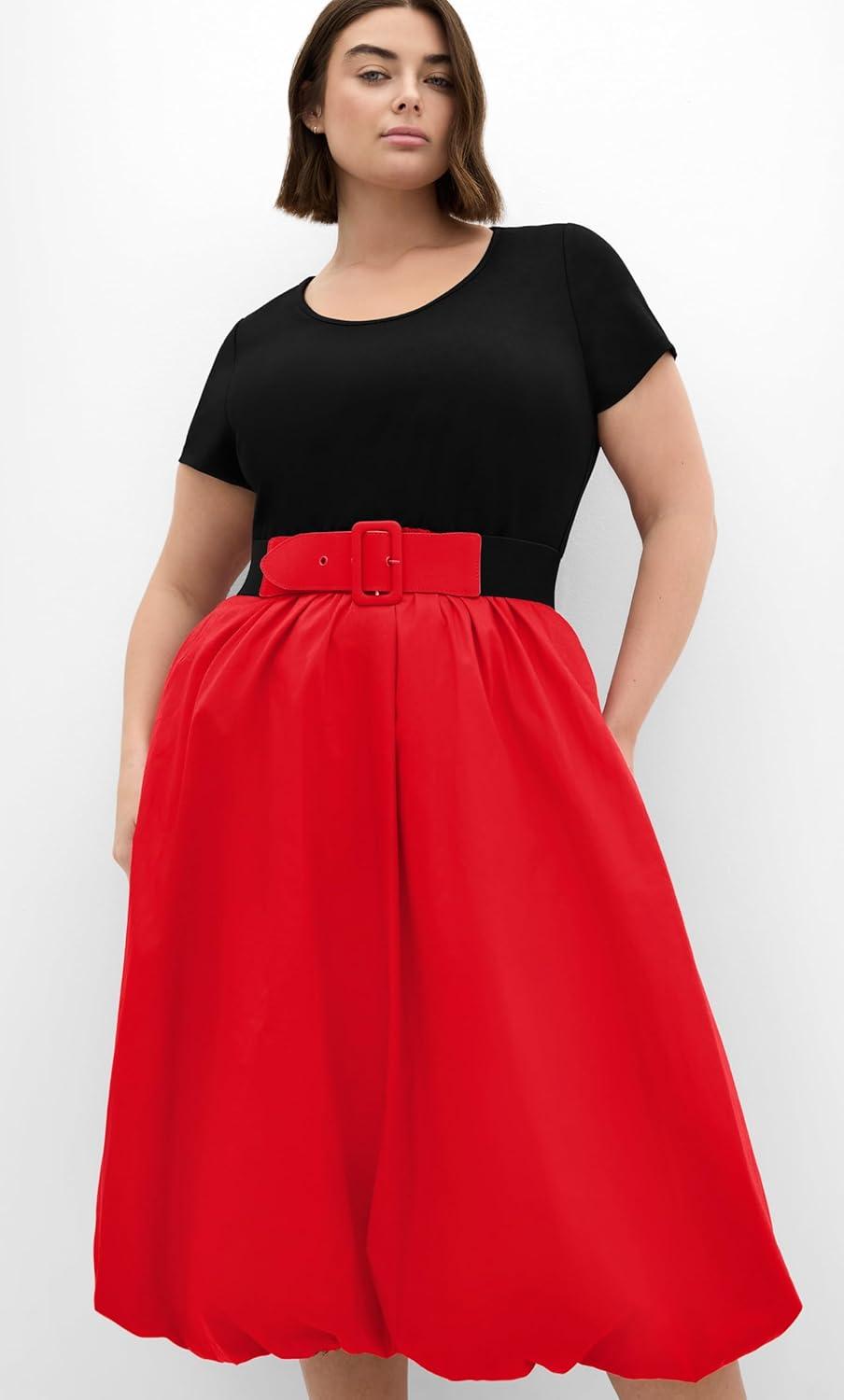image:imageCity Chic Womens Plus Size Dress Paris LoveSexy Red