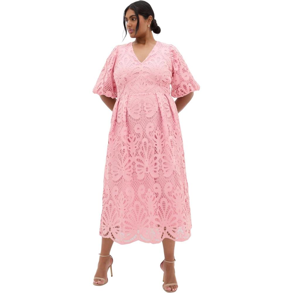 image:imageCity Chic Womens Dress KyleeSoft Rose