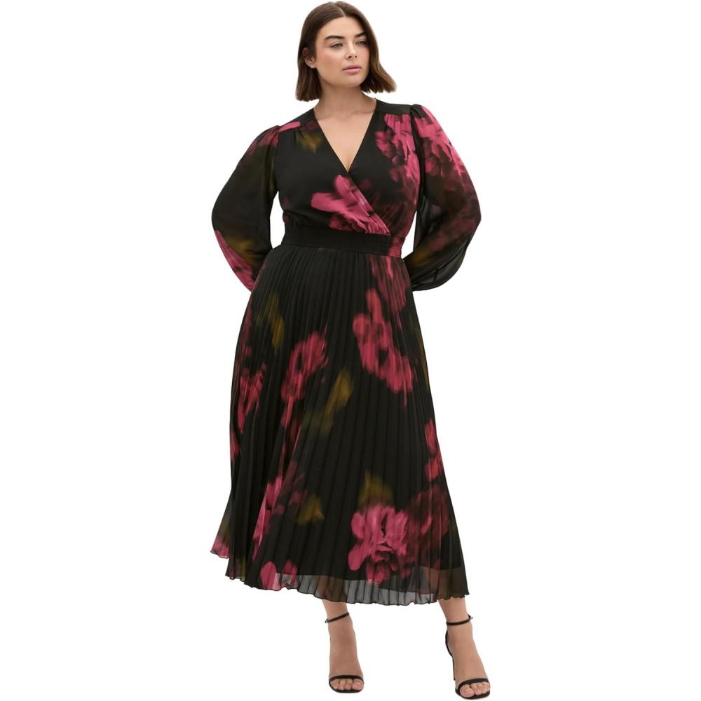 image:imageCity Chic Womens Plus Size Dress Georgina PrintVivid Garden
