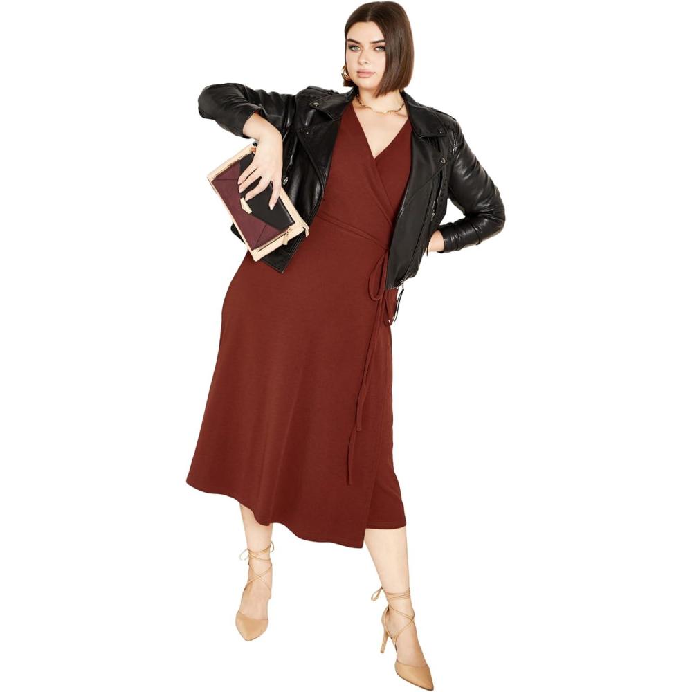 image:imageCity Chic Plus Size Dress Wrap Hayden DressSienna