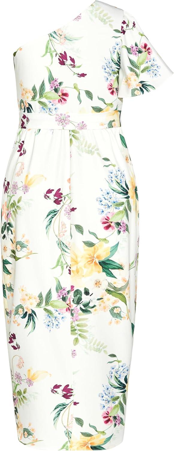 image:imageCity Chic Womens Plus Size Bonnie Maxi DressIvory Sunnie Floral