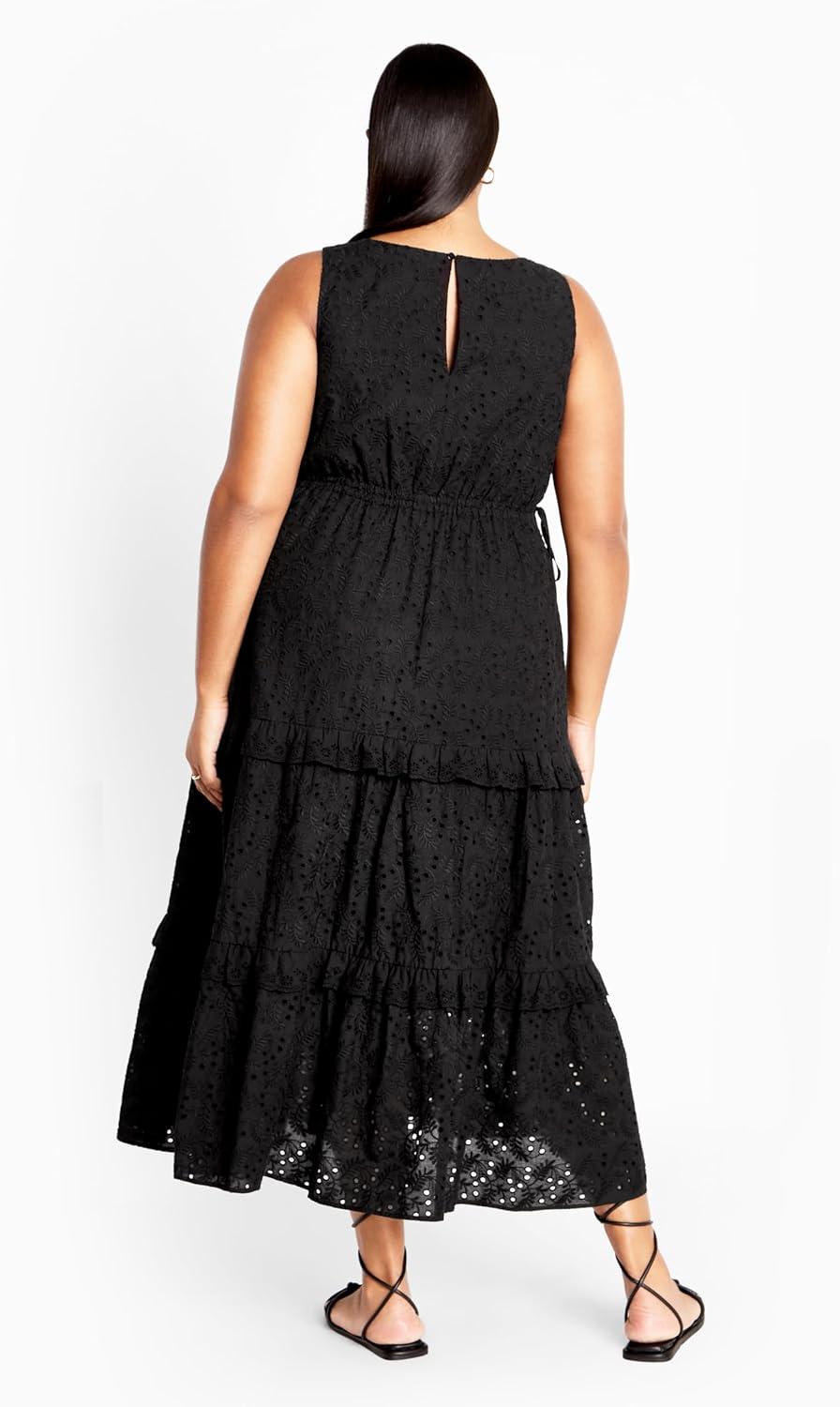 image:imageCity Chic Womens Plus Size Bridie DressBlack