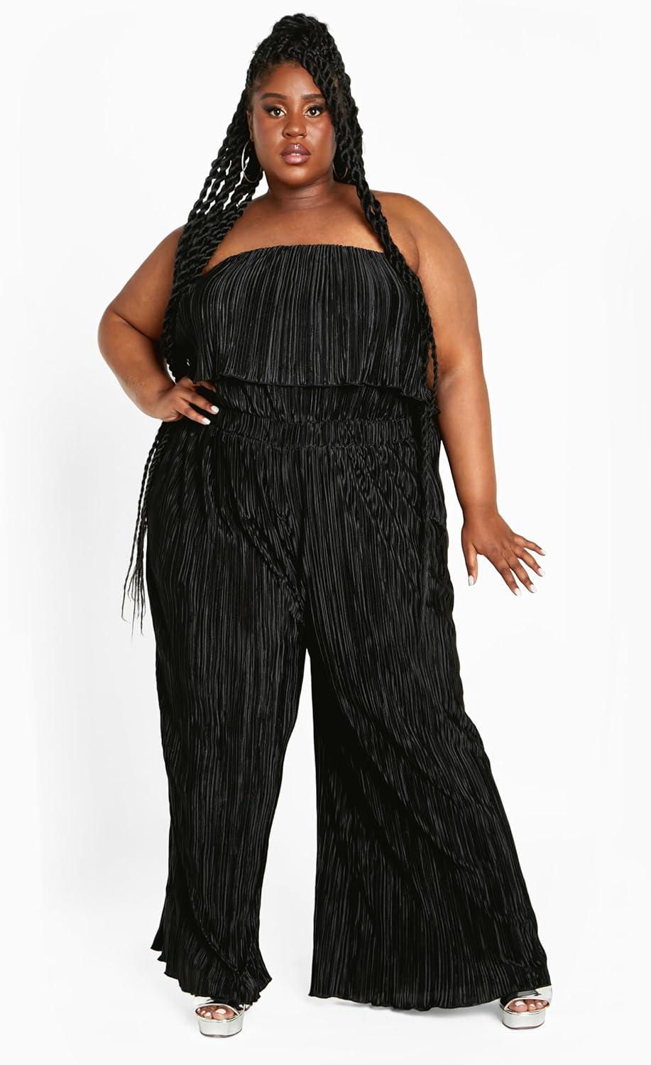 image:imageCity Chic Womens Hailee JumpsuitBlack