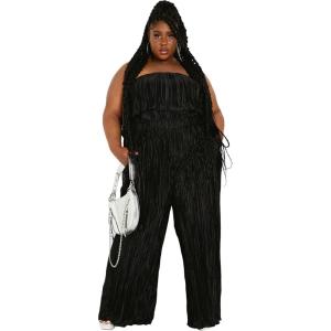 City Chic Women’s Hailee Jumpsuit(Black)