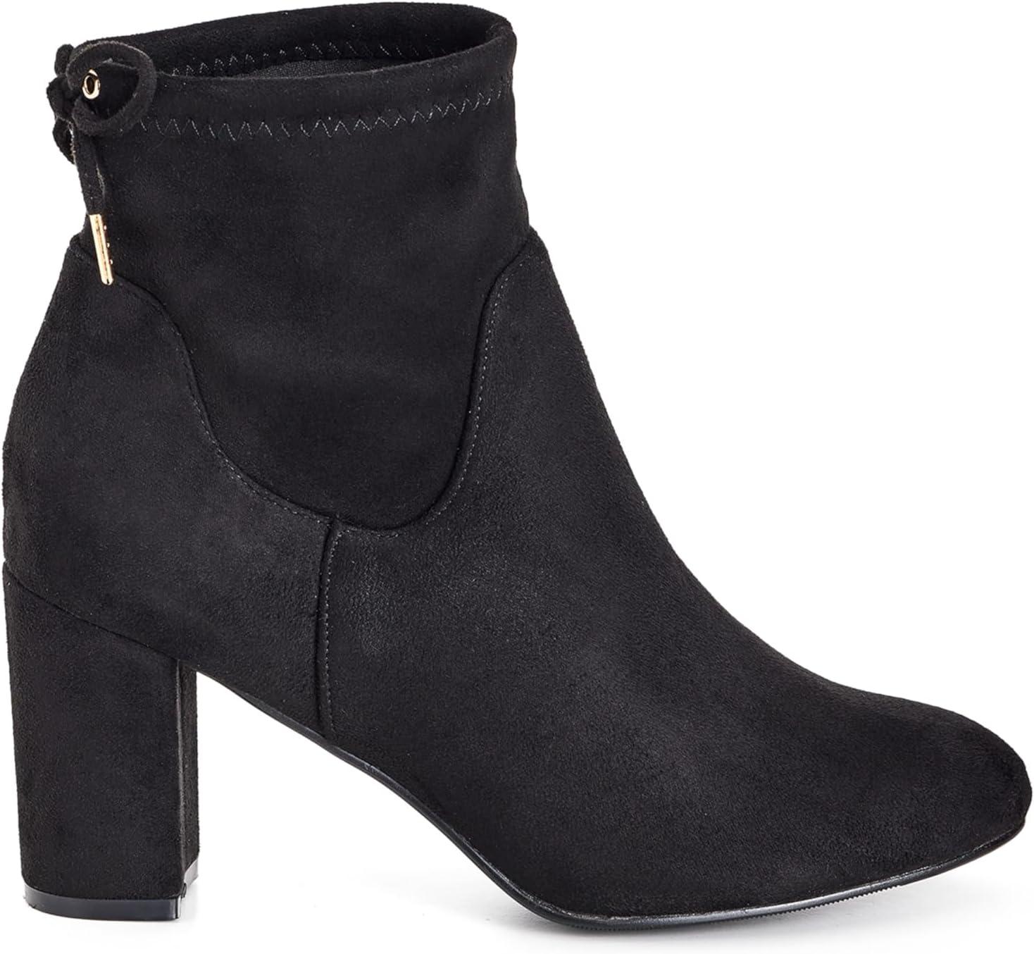 image:imageCity Chic WIDE FIT MID BOOT KATYABlack