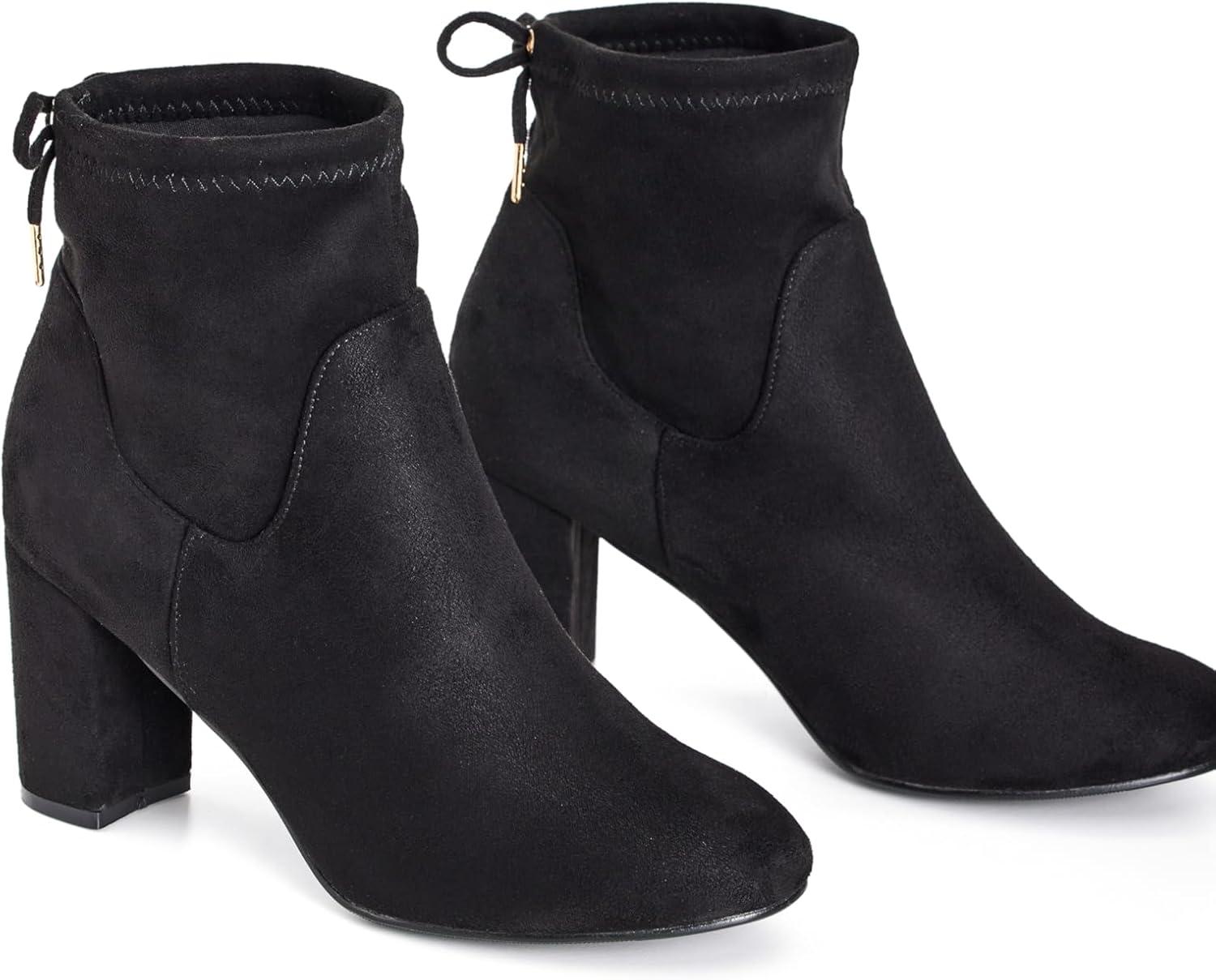 image:imageCity Chic WIDE FIT MID BOOT KATYABlack