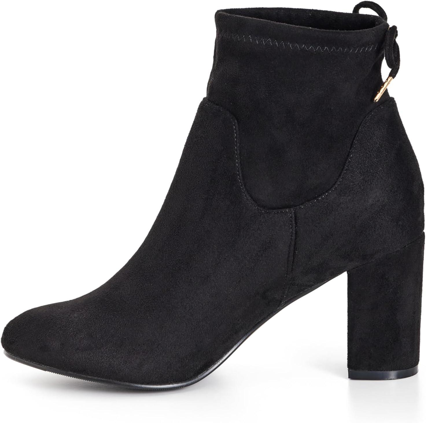 image:imageCity Chic WIDE FIT MID BOOT KATYABlack