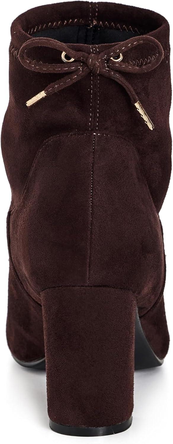 image:imageCity Chic WIDE FIT MID BOOT KATYAChoc Brown
