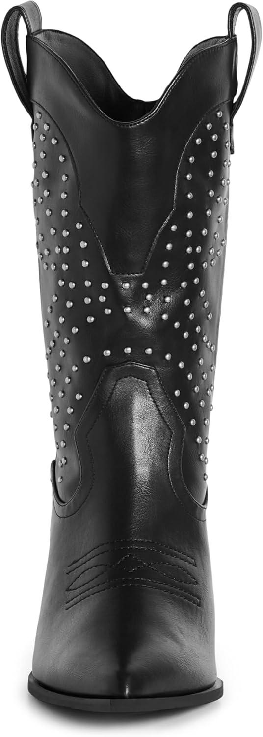 image:imageCity Chic Womens Boot WIDE FIT Western EdgeBlack