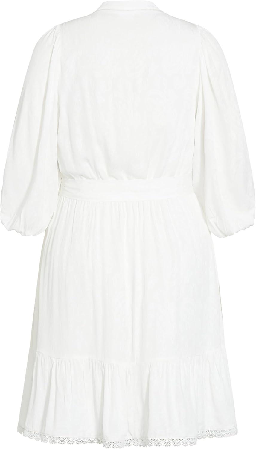 image:imageCity Chic Womens Plus Size Dress Festival in Ivory Size 22Ivory