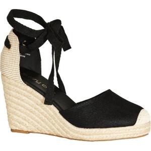 City Chic Women’s Wedge – Wide Fit Sage(Black)