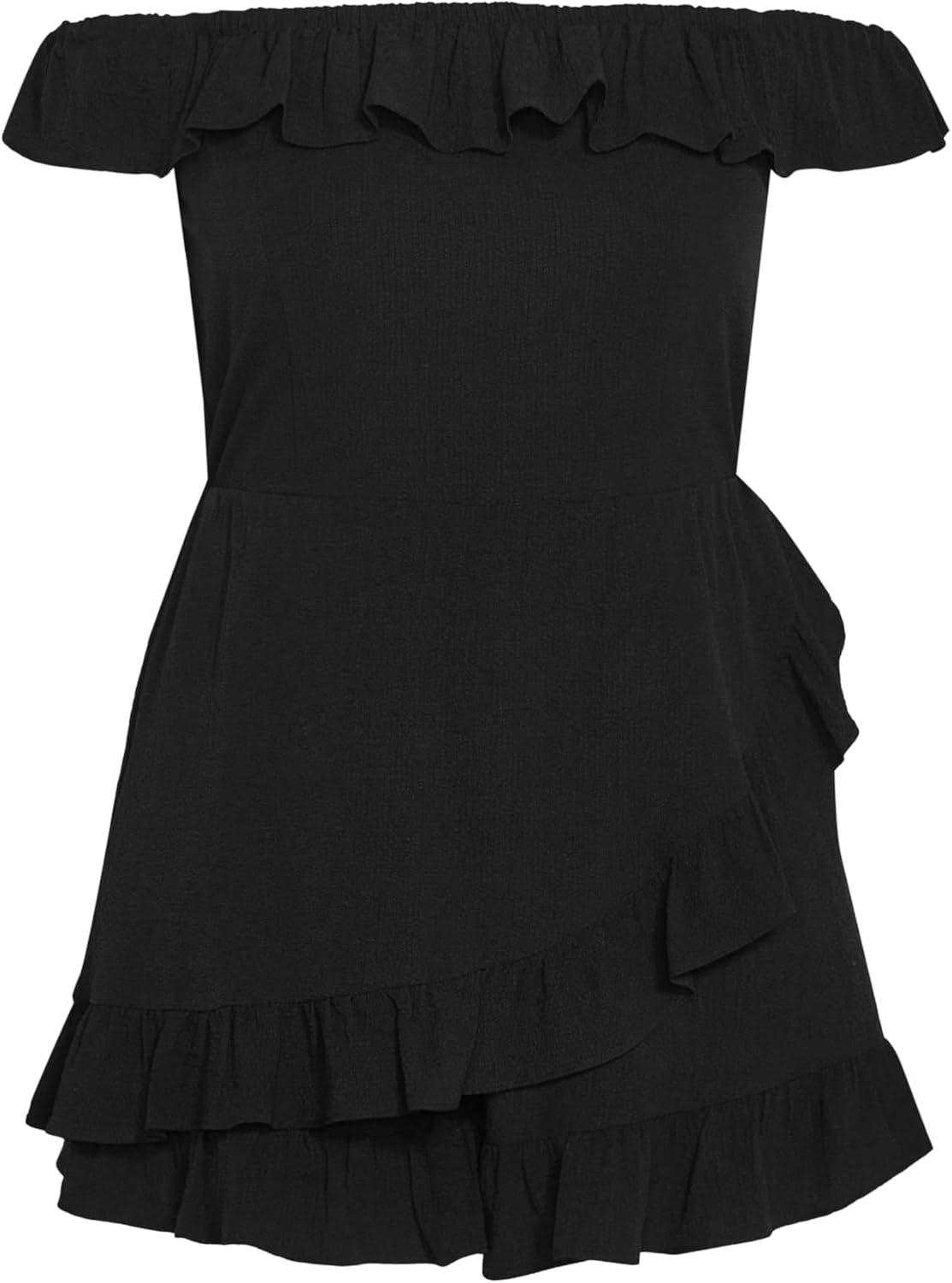 image:imageCity Chic Womens Plus Size Christa PlaysuitBlack