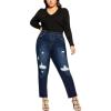 image:imageCity Chic Womens DetailDark Denim