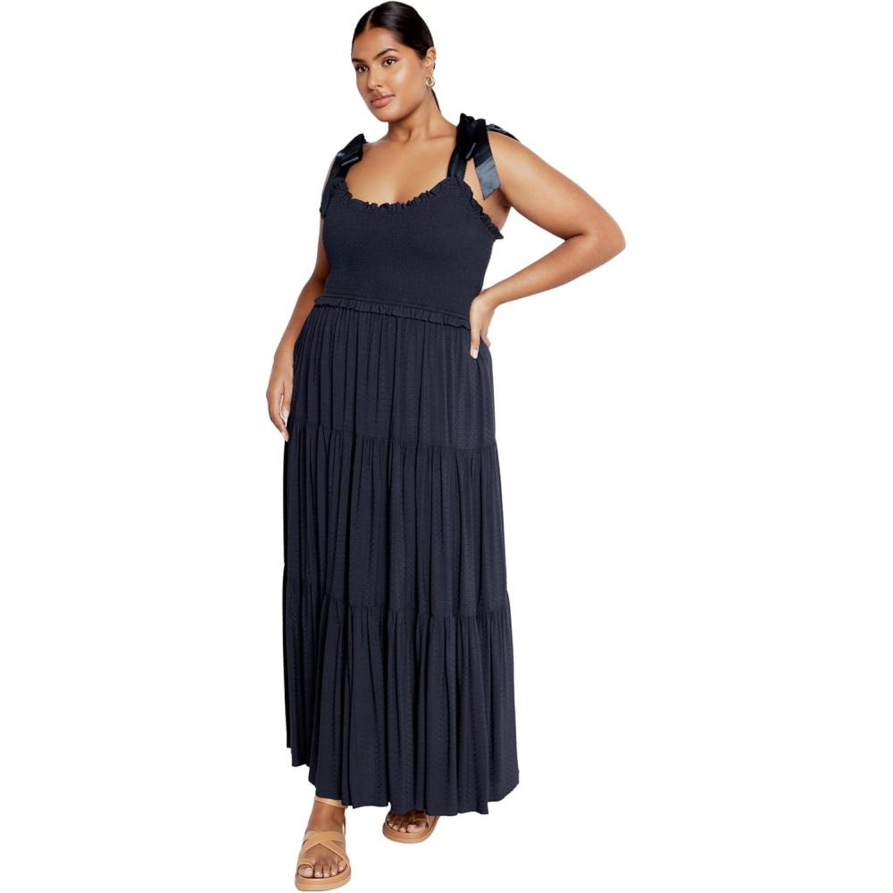 image:imageCity Chic Womens Plus Size Maxi Dress  CosmopolitanNavy